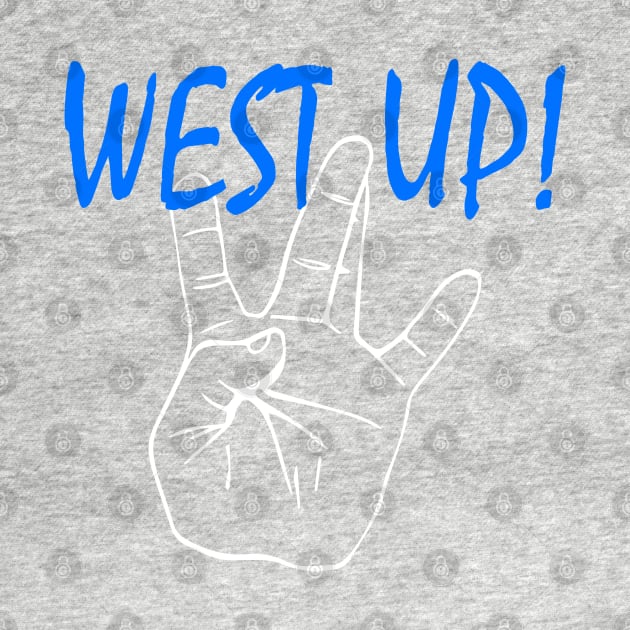 WS UP! blue 2 by undergroundART